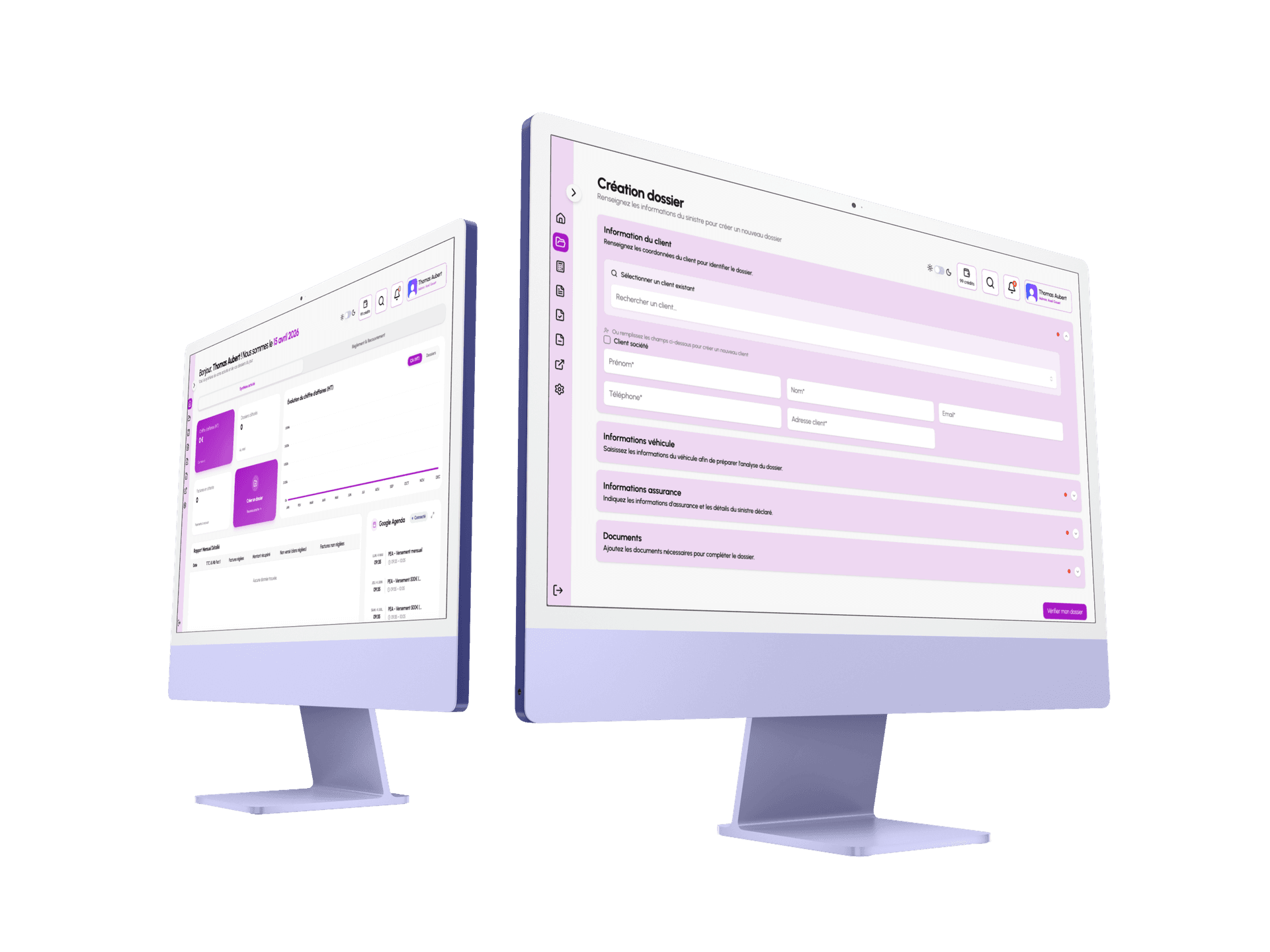 Création de dossier GlassCom